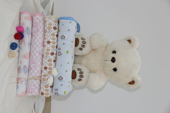 Breathable Custom Baby Holding Blanket 80*80cm Machine Washable