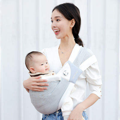 Child Sling Pouch Wearable Infant Sling Carrier With Head Support Up To 35Lbs Weight Capacity
