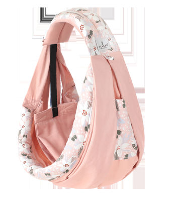 Breathable Fabric Infant Sling Carrier Cotton / Polyester Newborn Carrier Wrap